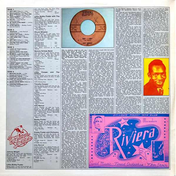 Ike Turner's Kings Of Rhythm - Hey Hey (2xVinyl, LP, Compilation, Mono) Very Good Plus (VG+) / Good Plus (G+)