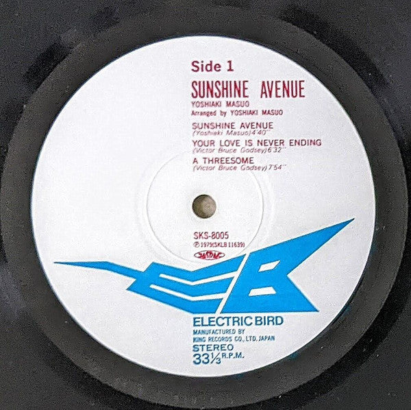 Yoshiaki Masuo - Sunshine Avenue (Vinyl, LP, Album)