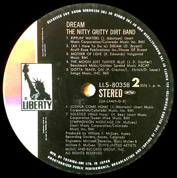 Nitty Gritty Dirt Band - Dream (Vinyl, LP, Album)