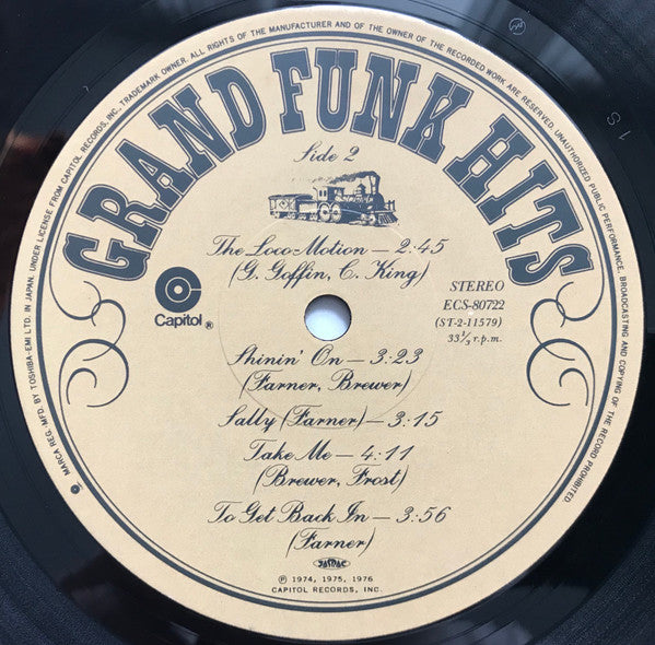 Grand Funk Railroad - Grand Funk Hits (Vinyl, LP, Compilation)