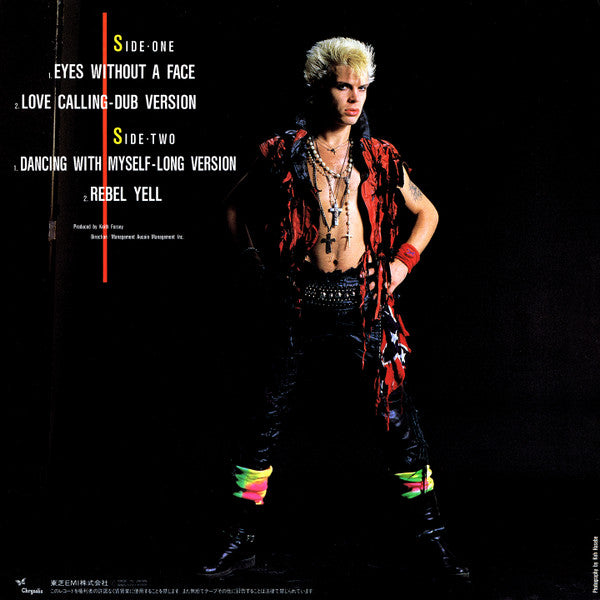 Billy Idol - Eyes Without A Face (Vinyl, 12", 45 RPM, Maxi-Single)