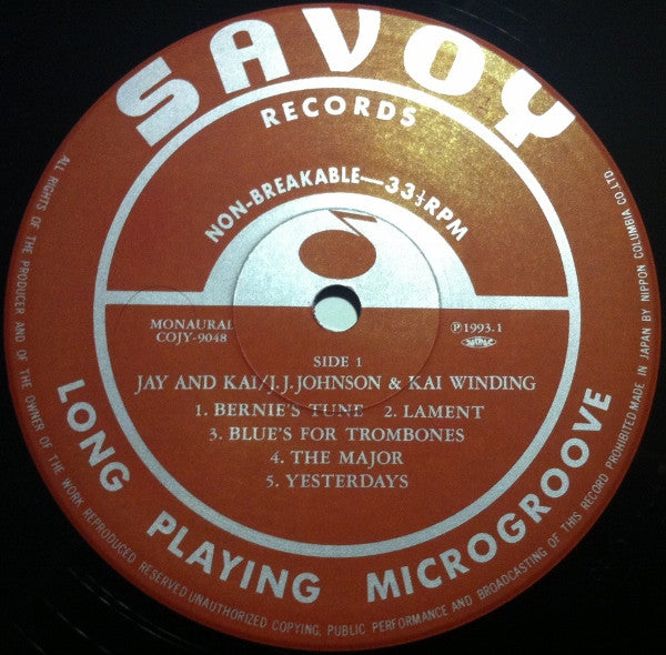 JJ Johnson - Jay & Kai (Vinyl, LP, Album, Reissue, Mono) Very Good Plus (VG+) / Very Good Plus (VG+)