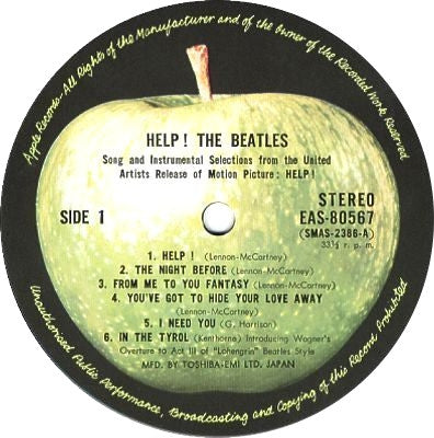 The Beatles - Help! (Original Motion Picture Soundtrack) (Vinyl, LP...