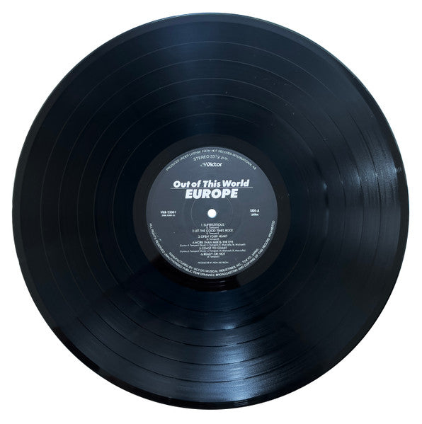 Europe (2) - Out Of This World (Vinyl, LP, Album) Very Good (VG) / Very Good Plus (VG+)