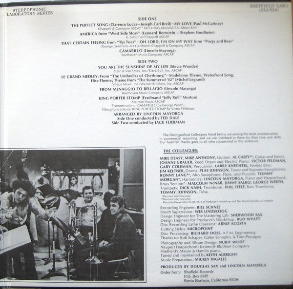 Lincoln Mayorga - Lincoln Mayorga & Distinguished Colleagues - Volume III (Vinyl, LP, Album, Limited Edition, Stereo) Very Good (VG) / Very Good (VG)