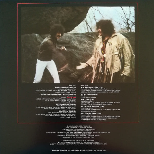 Mountain - Climbing! (Vinyl, LP, Album, Reissue) Near Mint (NM or M-) / Very Good Plus (VG+)