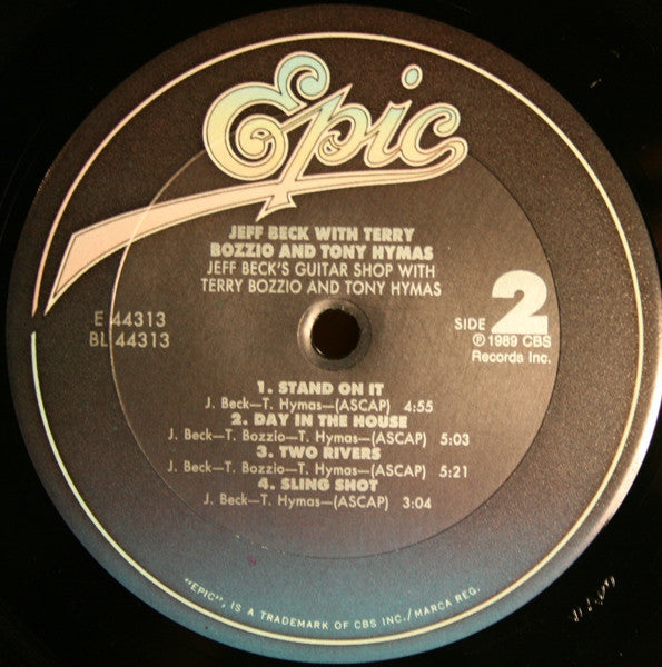 Jeff Beck - Jeff Beck's Guitar Shop (Vinyl, LP, Album)