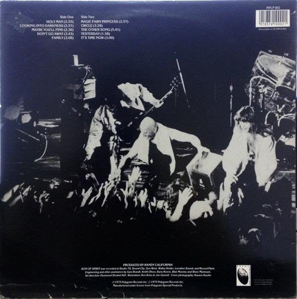 Spirit (8) - Son Of Spirit (Vinyl, LP, Album, Reissue, Stereo) Very Good Plus (VG+) / Near Mint (NM or M-)