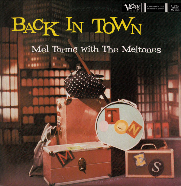 Mel Tormé - Back In Town (Vinyl, LP, Album, Reissue) Very Good Plus (VG+) / Very Good Plus (VG+)