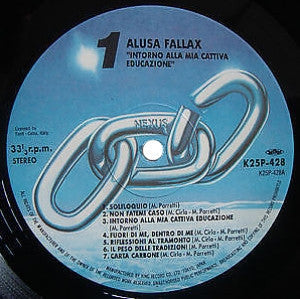 Alusa Fallax - Intorno Alla Mia Cattiva Educazione (Vinyl, LP, Reis...