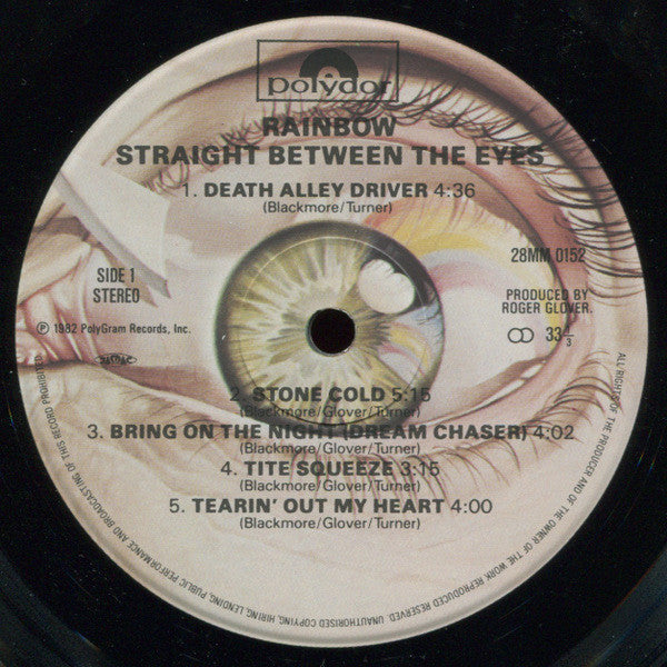 Rainbow - Straight Between The Eyes (Vinyl, LP, Album)