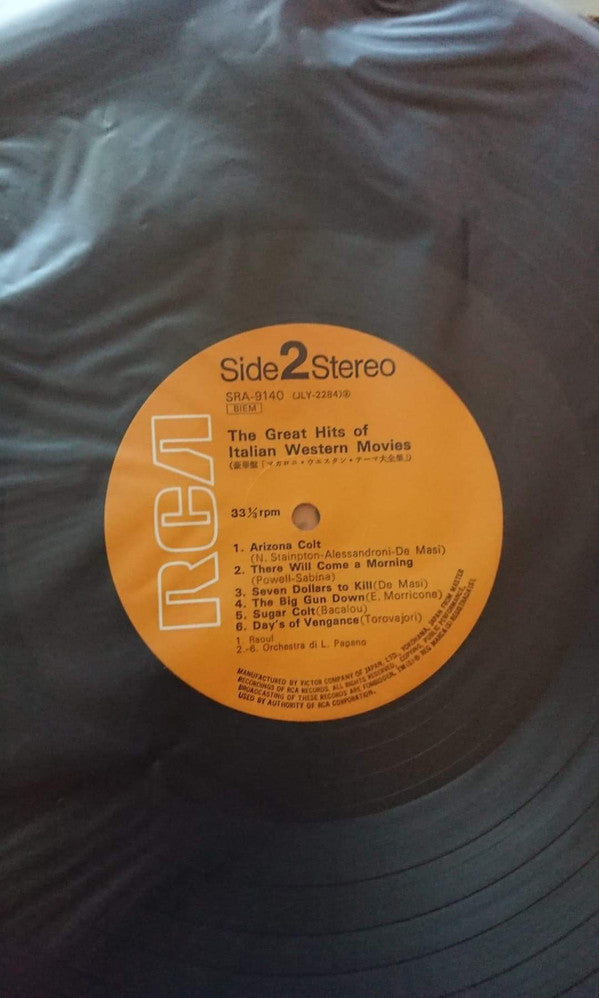 Various - The Great Hits Of Italian Western Movies (Vinyl, LP, Comp...