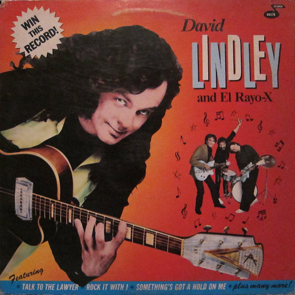 David Lindley And El Rayo-X - Win This Record! (Vinyl, LP, Album) Very Good Plus (VG+) / Very Good Plus (VG+)