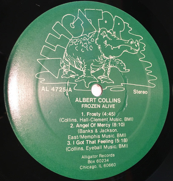 Albert Collins - Frozen Alive! (Vinyl, LP) Good Plus (G+) / Very Good Plus (VG+)