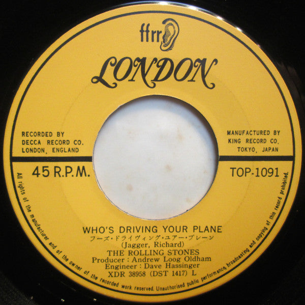 The Rolling Stones - Have You Seen Your Mother, Baby, Standing In T...