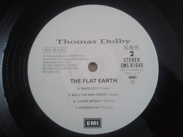 Thomas Dolby - The Flat Earth (Vinyl, LP, Album, Promo)