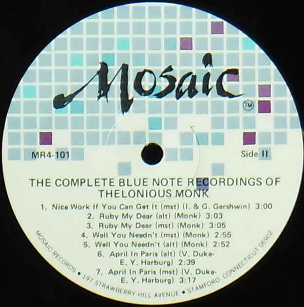 Thelonious Monk - The Complete Blue Note Recordings Of Thelonious M...