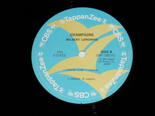 Wilbert Longmire - Champagne (Vinyl, LP, Album, Stereo) Very Good Plus (VG+) / Very Good (VG)
