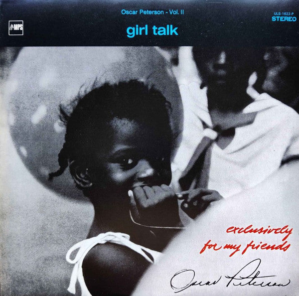 Oscar Peterson - Girl Talk (Vinyl, LP, Album, Reissue)