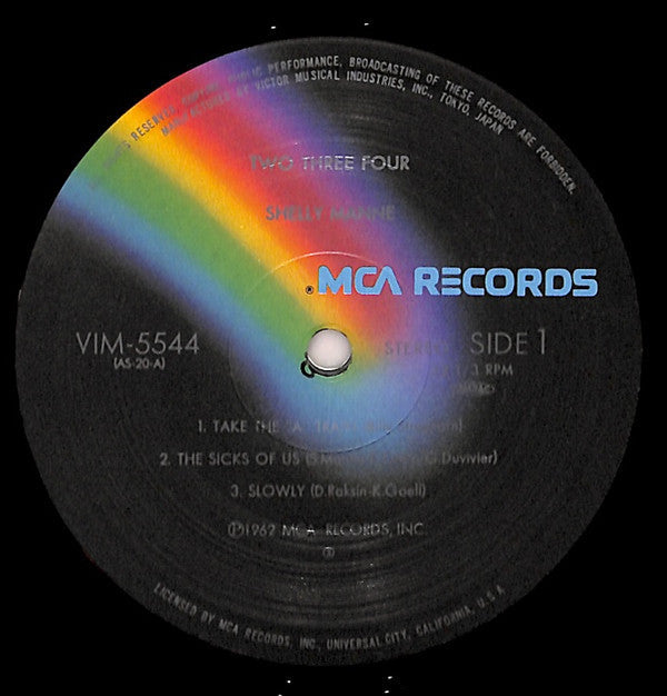 Shelly Manne - 2-3-4 (Vinyl, LP, Album, Reissue, Stereo)