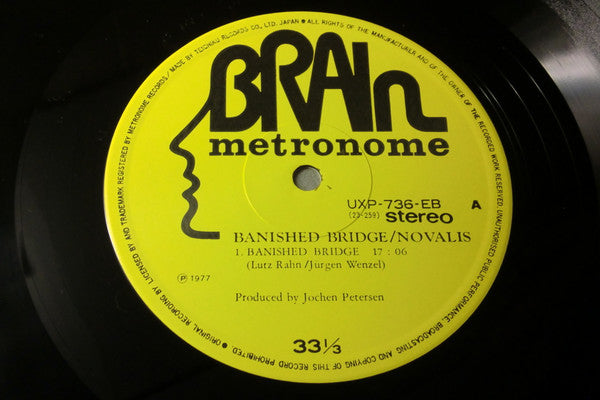 Novalis (3) - Banished Bridge (Vinyl, LP, Album, Reissue) Very Good (VG) / Very Good (VG)