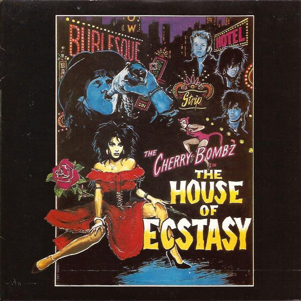 The Cherry Bombz - The House Of Ecstasy (Vinyl, 12", 45 RPM) Very Good Plus (VG+) / Very Good Plus (VG+)