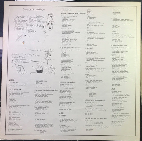 Nina Hagen Band - Nina Hagen Band (Vinyl, LP, Album, Stereo) Near Mint (NM or M-) / Very Good Plus (VG+)
