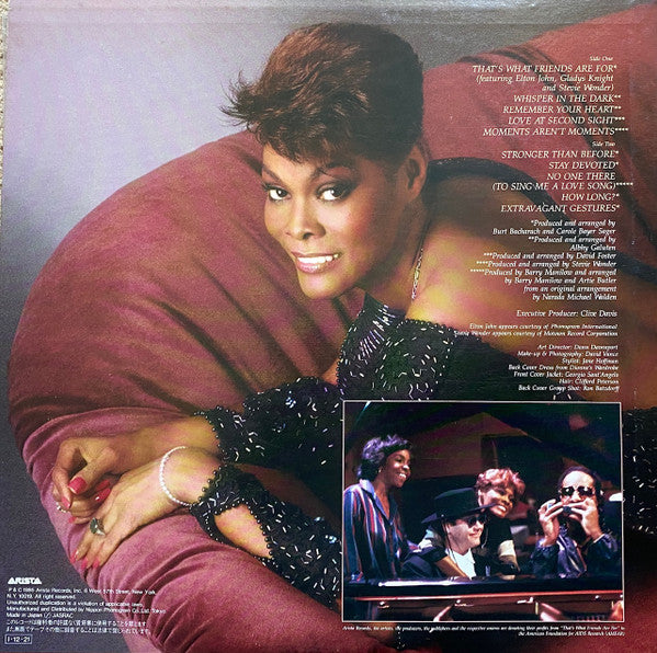 Dionne Warwick - Friends (Vinyl, LP, Album)