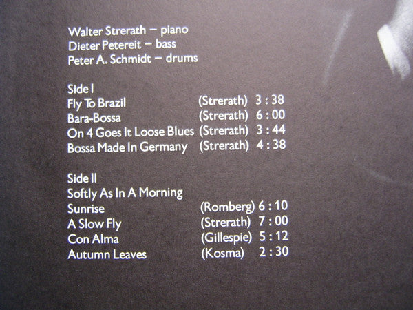 Walter Strerath Trio - Fly To Brazil (Vinyl, LP, Album) Very Good Plus (VG+) / Near Mint (NM or M-)