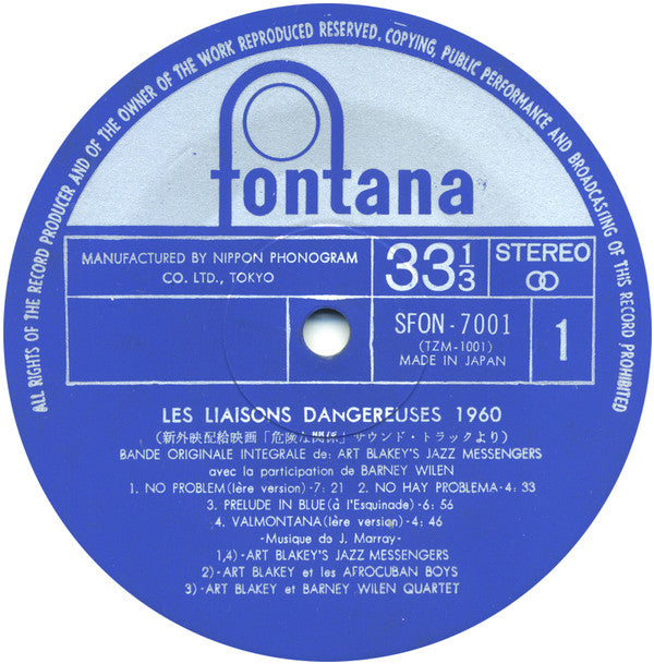 Art Blakey & The Jazz Messengers - Les Liaisons Dangereuses 1960 (V...