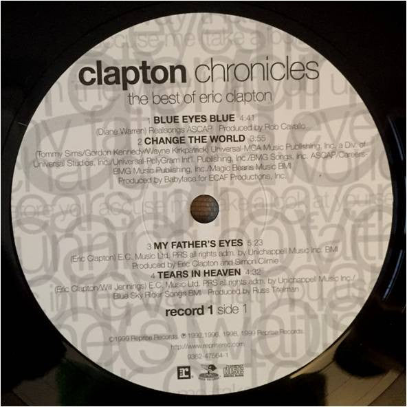 Eric Clapton - Clapton Chronicles - The Best Of Eric Clapton (2xVinyl, LP, Compilation) Very Good Plus (VG+) / Near Mint (NM or M-)