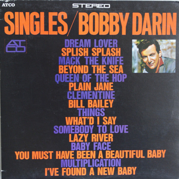 Bobby Darin - Singles (Vinyl, LP, Compilation, Stereo) Very Good (VG) / Very Good (VG)
