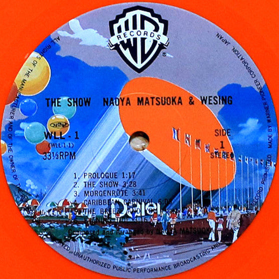 Naoya Matsuoka - The Show (Vinyl, LP, Album, Stereo) Very Good (VG) / Very Good (VG)