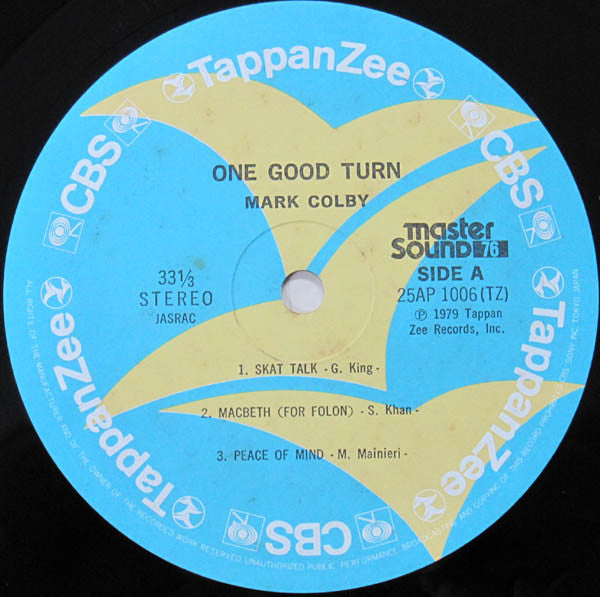 Mark Colby - One Good Turn (Vinyl, LP, Album, Stereo) Very Good (VG) / Very Good Plus (VG+)