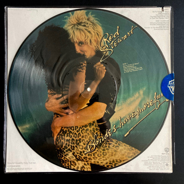 Rod Stewart - Blondes Have More Fun (Vinyl, LP, Album, Picture Disc) Near Mint (NM or M-) / Very Good Plus (VG+)