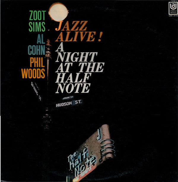 Zoot Sims - Jazz Alive! A Night At The Half Note (Vinyl, LP, Album,...
