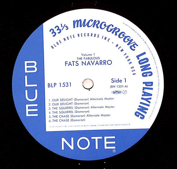 Fats Navarro - The Fabulous Fats Navarro Volume 1 (Vinyl, LP, Album, Reissue, Remastered, Mono) Very Good Plus (VG+) / Very Good Plus (VG+)