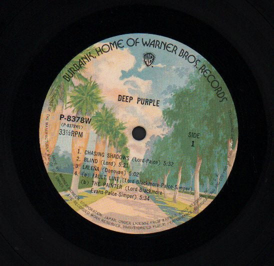 Deep Purple - Deep Purple (Vinyl, LP, Album, Reissue)