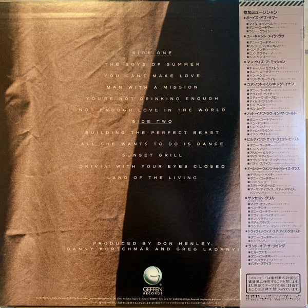Don Henley - Building The Perfect Beast (Vinyl, LP, Album, Stereo)