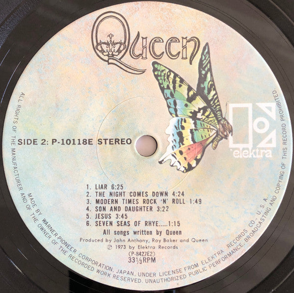 Queen - Queen = 戦慄の王女 (Vinyl, LP, Album, Reissue, Stereo)
