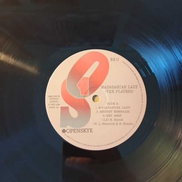 The Players - Madagascar Lady = マダガスカル・レディー (Vinyl, LP, Album, Stereo)