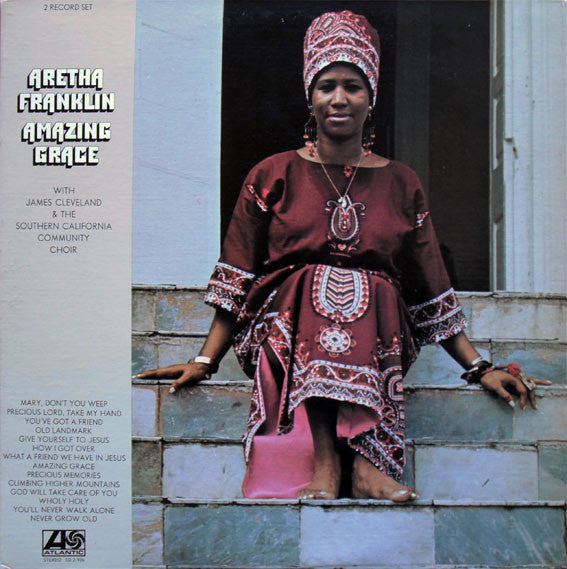 Aretha Franklin - Amazing Grace (2xVinyl, LP, Album, Reissue) Very Good Plus (VG+) / Very Good (VG)
