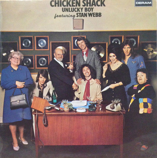 Chicken Shack - Unlucky Boy (Vinyl, LP, Album, Stereo) Very Good (VG) / Very Good (VG)