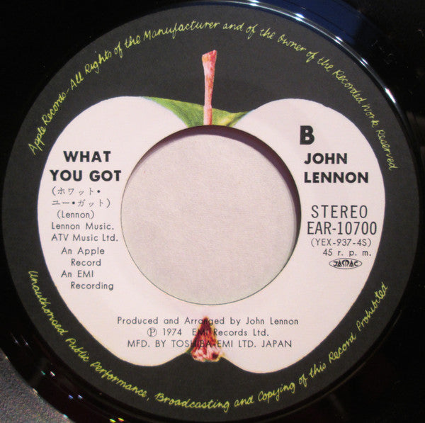 John Lennon - #9 Dream (Vinyl, 7", 45 RPM, Single, Stereo)