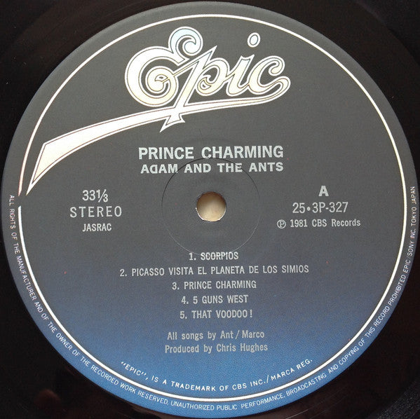 Adam And The Ants - Prince Charming = プリンス・チャーミング (Vinyl, LP, Album...