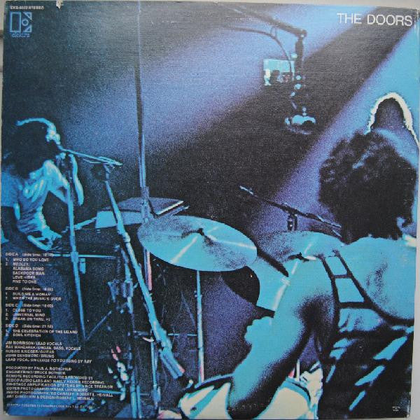 The Doors - Absolutely Live (2xVinyl, LP, Album, Reissue, Stereo) Very Good (VG) / Good (G)