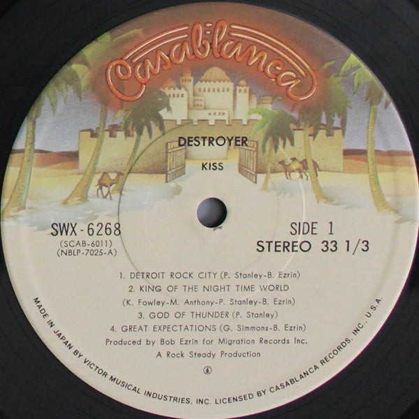 Kiss - Destroyer (Vinyl, LP, Album, Reissue) Very Good Plus (VG+) / Very Good Plus (VG+)