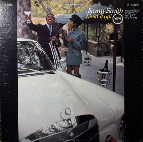 Jimmy Smith - Livin' It Up! (Vinyl, LP, Album, Stereo) Good Plus (G+) / Poor (P)