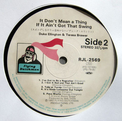Duke Ellington - It Don't Mean A Thing If It Ain't Got That Swing (Vinyl, LP, Album) Very Good (VG) / Very Good (VG)