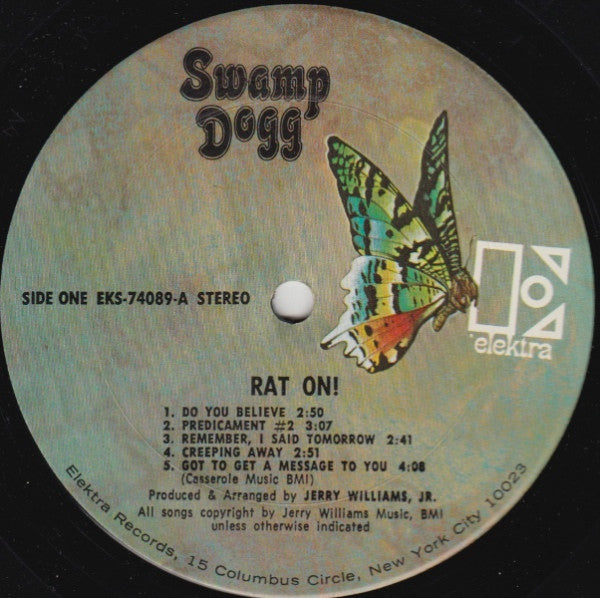 Swamp Dogg - Rat On! (Vinyl, LP, Album) Very Good Plus (VG+) / Good Plus (G+)